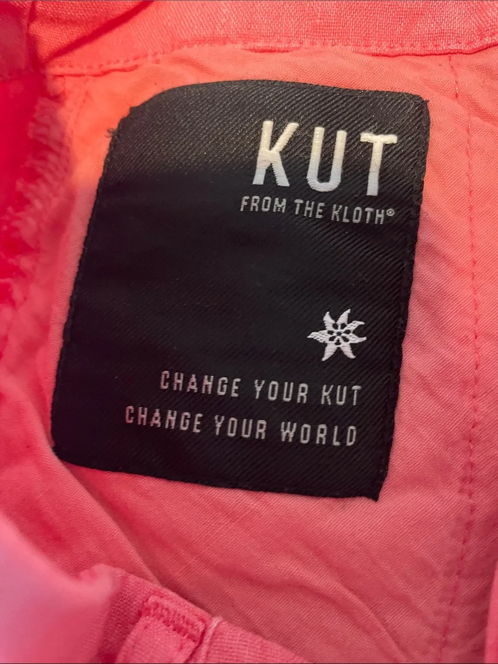Kut From The Kloth Meg Wide Leg Linen Pants